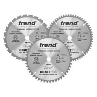 Trend CSB/CC184/3PK 184mm Mixed Triple Pack 24T/48T/60T £29.95